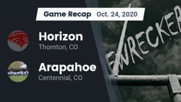 Recap: Horizon  vs. Arapahoe  2020