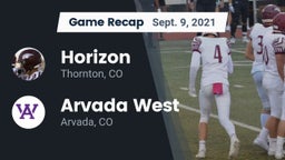 Recap: Horizon  vs. Arvada West  2021