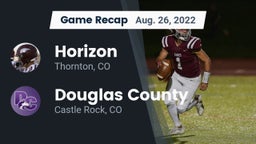 Recap: Horizon  vs. Douglas County  2022