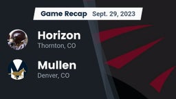 Recap: Horizon  vs. Mullen  2023