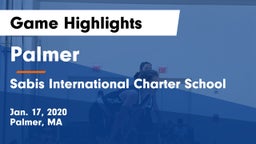 Palmer  vs Sabis International Charter School Game Highlights - Jan. 17, 2020