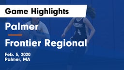 Palmer  vs Frontier Regional  Game Highlights - Feb. 5, 2020