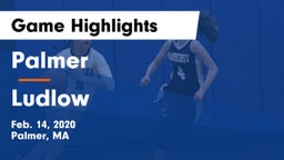 Palmer  vs Ludlow  Game Highlights - Feb. 14, 2020