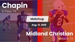 Matchup: Chapin  vs. Midland Christian  2018