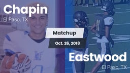 Matchup: Chapin  vs. Eastwood  2018
