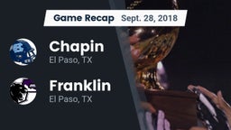 Recap: Chapin  vs. Franklin  2018