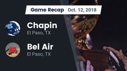 Recap: Chapin  vs. Bel Air  2018