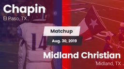 Matchup: Chapin  vs. Midland Christian  2019
