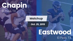 Matchup: Chapin  vs. Eastwood  2019