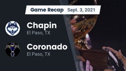 Recap: Chapin  vs. Coronado  2021