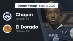 Recap: Chapin  vs. El Dorado  2022