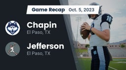 Recap: Chapin  vs. Jefferson  2023