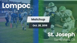 Matchup: Lompoc  vs. St. Joseph  2016