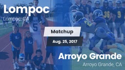 Matchup: Lompoc  vs. Arroyo Grande  2017