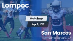 Matchup: Lompoc  vs. San Marcos  2017