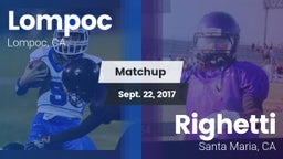 Matchup: Lompoc  vs. Righetti  2017