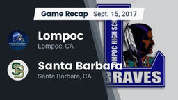 Recap: Lompoc  vs. Santa Barbara  2017