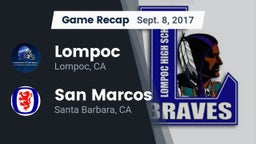 Recap: Lompoc  vs. San Marcos  2017