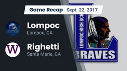 Recap: Lompoc  vs. Righetti  2017