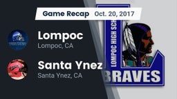 Recap: Lompoc  vs. Santa Ynez  2017