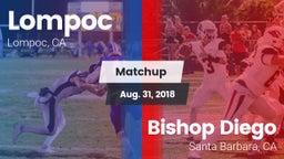 Matchup: Lompoc  vs. Bishop Diego  2018