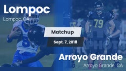 Matchup: Lompoc  vs. Arroyo Grande  2018
