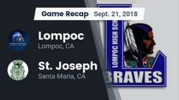 Recap: Lompoc  vs. St. Joseph  2018