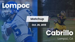 Matchup: Lompoc  vs. Cabrillo  2018