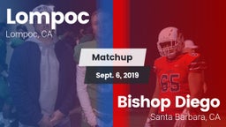 Matchup: Lompoc  vs. Bishop Diego  2019