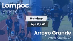 Matchup: Lompoc  vs. Arroyo Grande  2019