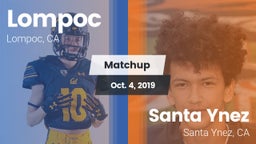 Matchup: Lompoc  vs. Santa Ynez  2019