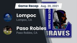 Recap: Lompoc  vs. Paso Robles  2021