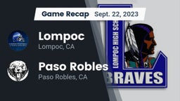 Recap: Lompoc  vs. Paso Robles  2023