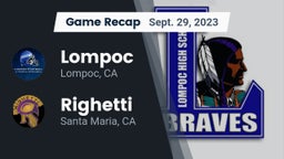Recap: Lompoc  vs. Righetti  2023
