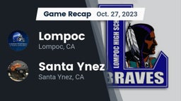 Recap: Lompoc  vs. Santa Ynez  2023