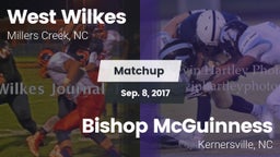 Matchup: West Wilkes High vs. Bishop McGuinness  2017