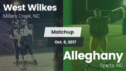 Matchup: West Wilkes High vs. Alleghany  2017