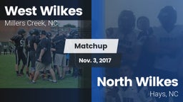 Matchup: West Wilkes High vs. North Wilkes  2017