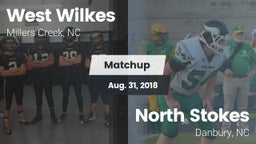 Matchup: West Wilkes High vs. North Stokes  2018