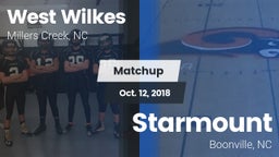 Matchup: West Wilkes High vs. Starmount  2018