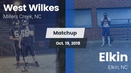 Matchup: West Wilkes High vs. Elkin  2018