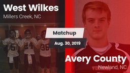 Matchup: West Wilkes High vs. Avery County  2019