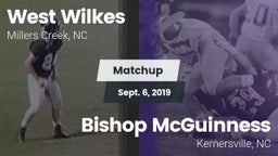 Matchup: West Wilkes High vs. Bishop McGuinness  2019