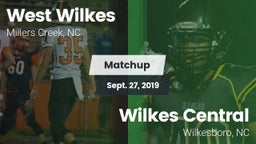 Matchup: West Wilkes High vs. Wilkes Central  2019