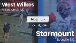Matchup: West Wilkes High vs. Starmount  2019