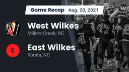 Recap: West Wilkes  vs. East Wilkes  2021
