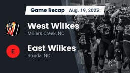 Recap: West Wilkes  vs. East Wilkes  2022