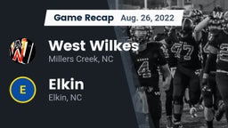 Recap: West Wilkes  vs. Elkin  2022