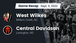 Recap: West Wilkes  vs. Central Davidson  2022