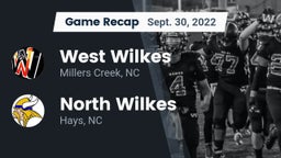 Recap: West Wilkes  vs. North Wilkes  2022